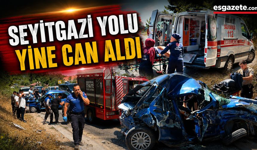 Eskişehir’de zincirleme kaza: 1 ölü, 1 ağır yaralı