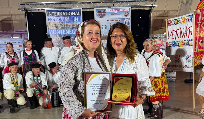Eskişehirli ekip Karadağ’da Türkiye’yi gururla temsil etti