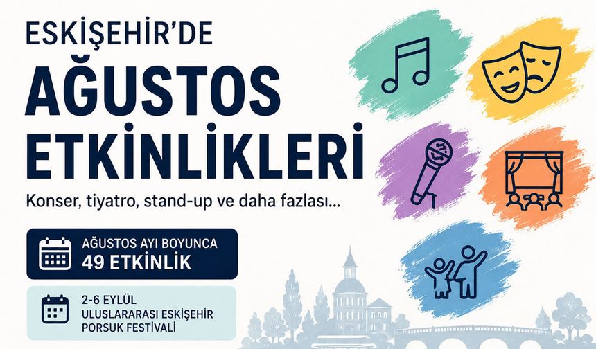 İşte Eskişehir'de Kaçırılmayacak Etkinlikler
