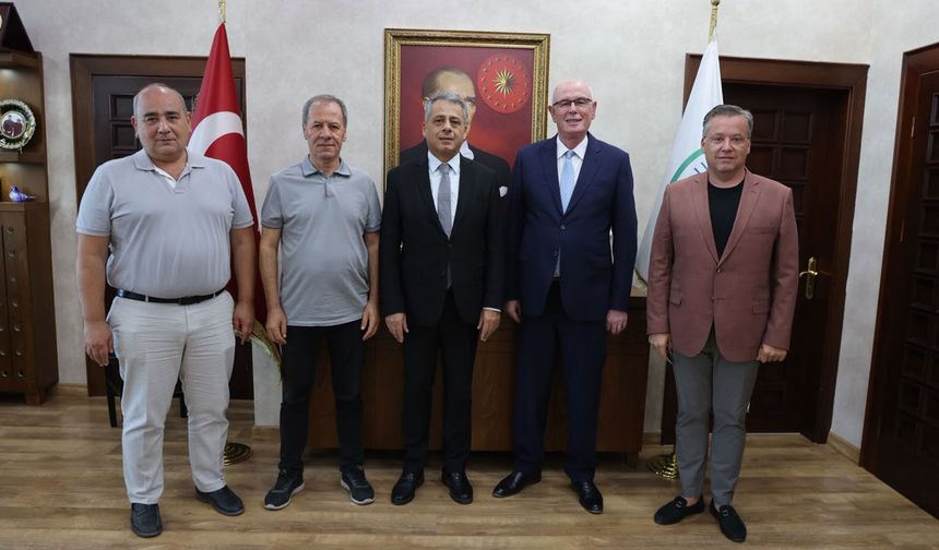 Kaymakam Şahin’den Başkan Kurt’a iade-i ziyaret
