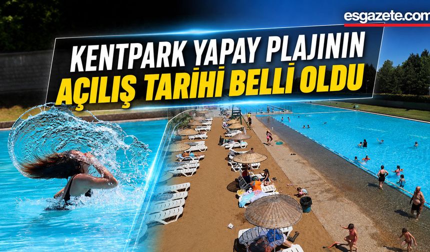 Kentpark Plajı Bakım Sonrası Kapılarını Açıyor