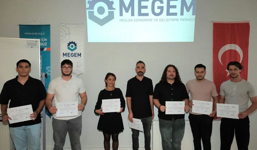 MEGEM sanayiye işgücü yetiştirmeye devam ediyor