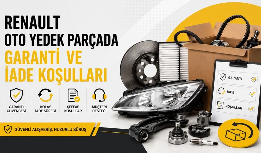 Renault Oto Yedek Parçada Garanti ve İade Koşulları