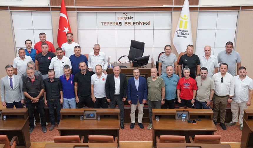 Tepebaşı Belediyesi’nden amatör spora destek