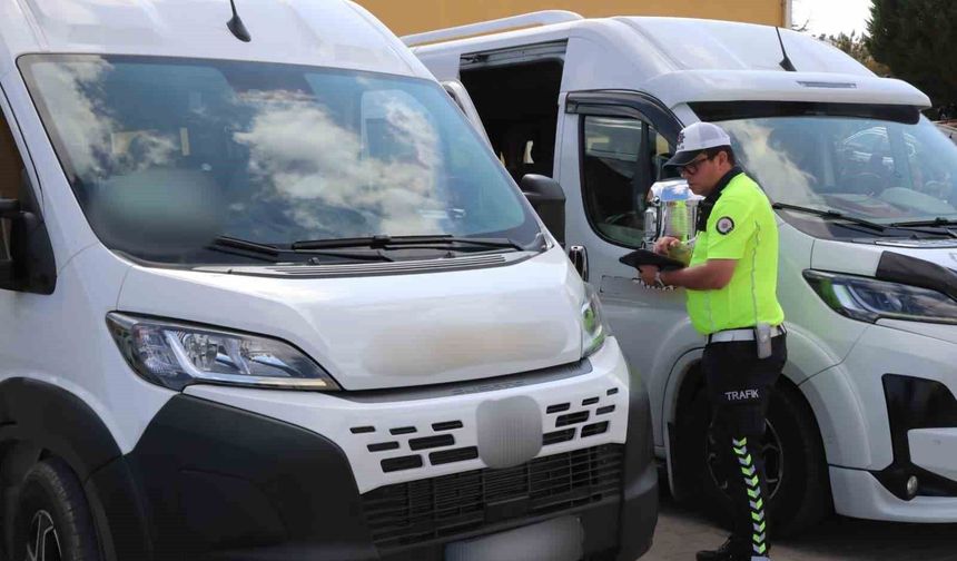 Eskişehir'de okul servisleri denetlendi