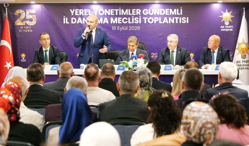 AK Parti’de Eskişehir zirvesi: Yerel yönetimler masaya yatırıldı