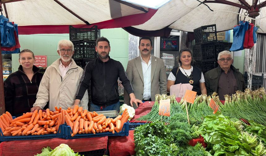 Eskişehir’de pazarın gündemi geçim sıkıntısı
