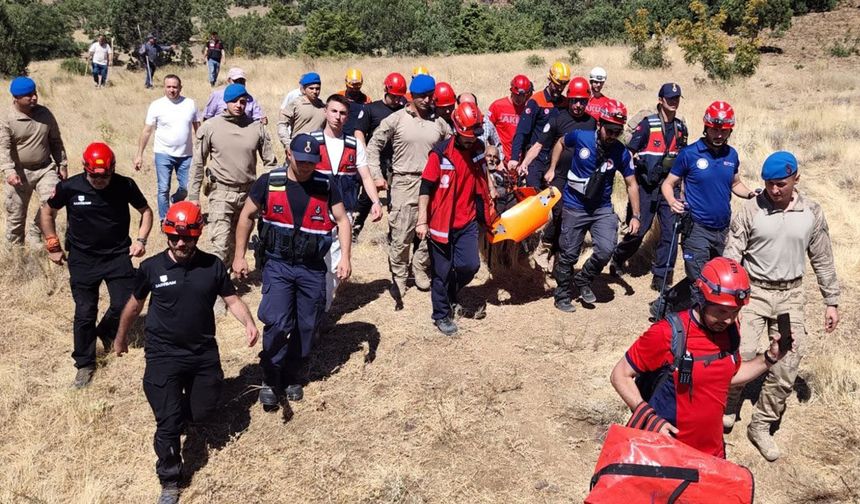 Kaybolan şahıs için sevindiren haber