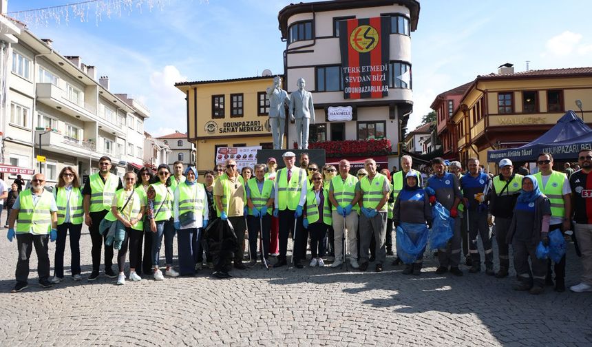 Odunpazarı’nda Dünya Temizlik Günü’ne Anlamlı Çağrı