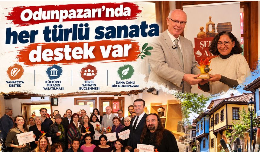 Odunpazarı’nda her türlü sanata destek var