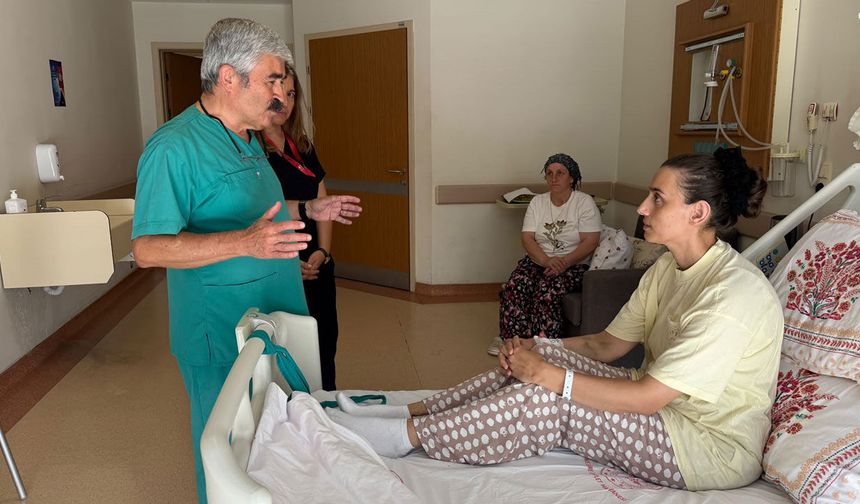 Salça yaparken bir anda yere yığıldı: Milyonda bir görülüyor