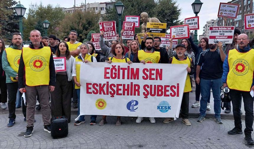 Turgutlu’daki silahlı saldırı sonrası Eğitim Sen'den çağrı