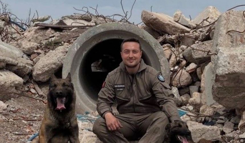 Arama kurtarma köpekleri zorlu sınavı başarıyla geçti