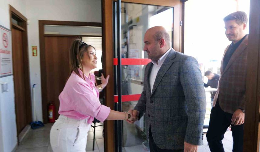 Başkan Albayrak'tan mahalle muhtarlarına ziyaret