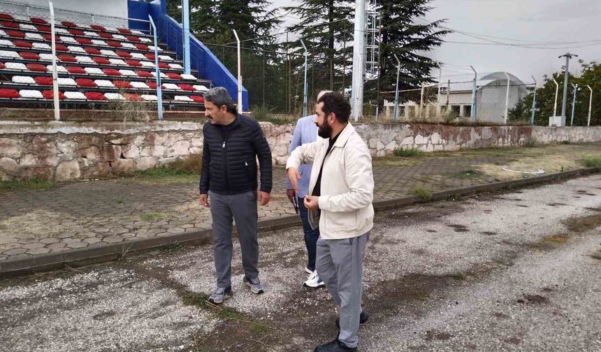 Necdet Yıldırım Spor Sahası yenileniyor