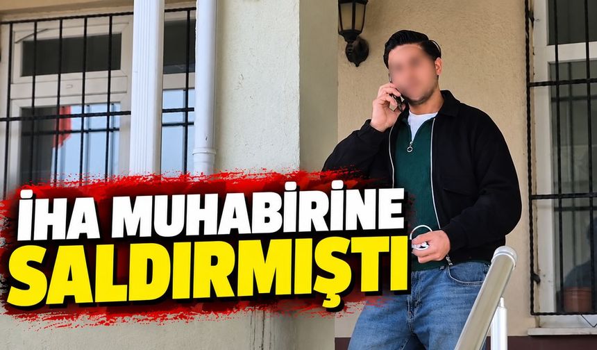 Basın mensubuna saldıran şahıs yakalandı