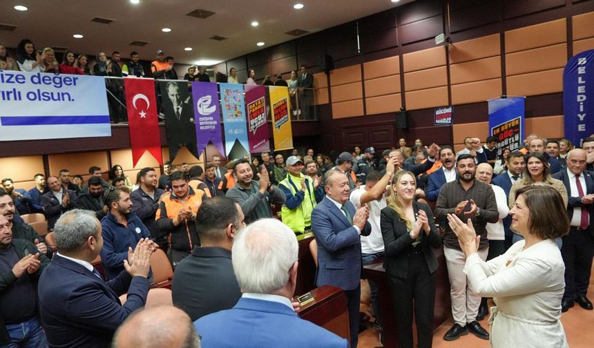 Büyükşehirde toplu iş sözleşme sevinci