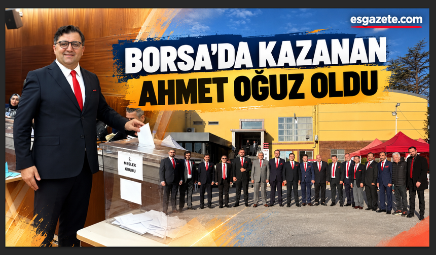 Ticaret Borsası’nda kazanan Ahmet Oğuz oldu
