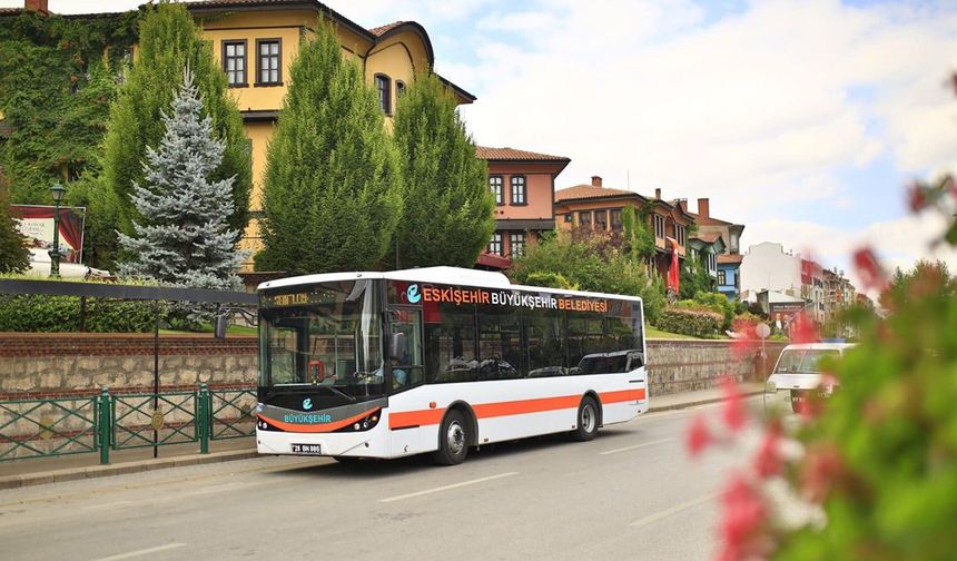 Eskişehir’de otobüs seferlerine geçici düzenleme
