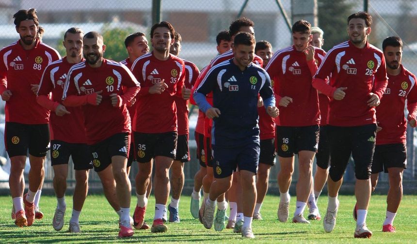 Eskişehirspor, Bursa maçına hazırlanıyor