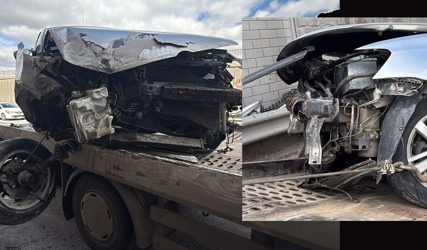 Gündoğdu'da trafik kazası 1'i ağır 2 yaralı