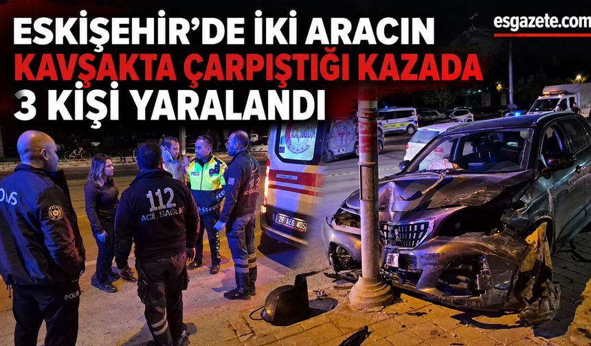 İki araç çarpıştı: Yaralı ambulansa binmek istemedi