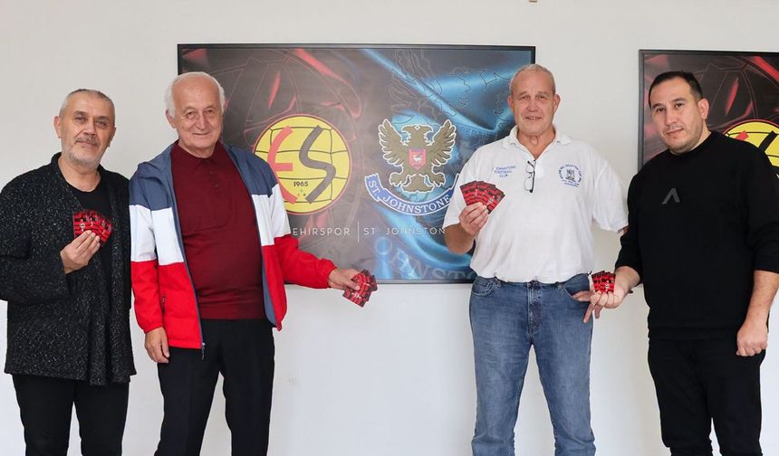 İskoç taraftardan Eskişehirspor’a büyük jest
