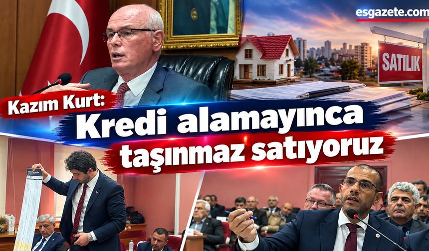 Kredi alamayınca taşınmaz satıyoruz