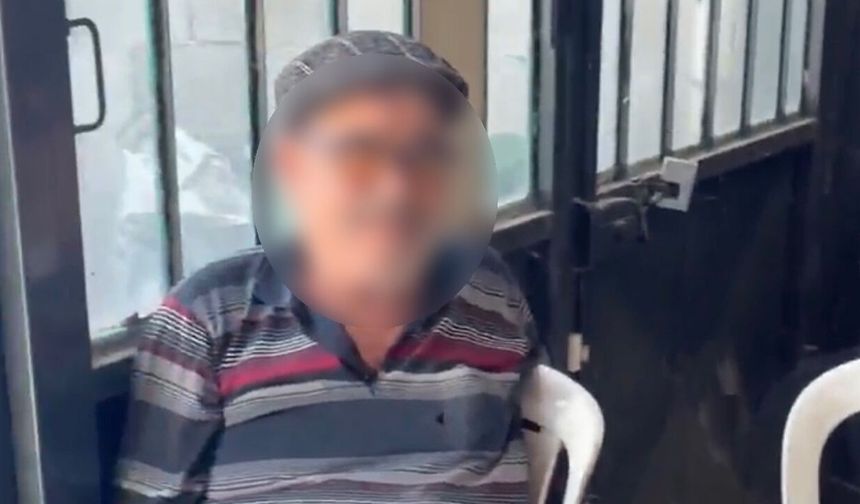 LPG sızıntısına aldırmadan yanan sigara ile dolaştı
