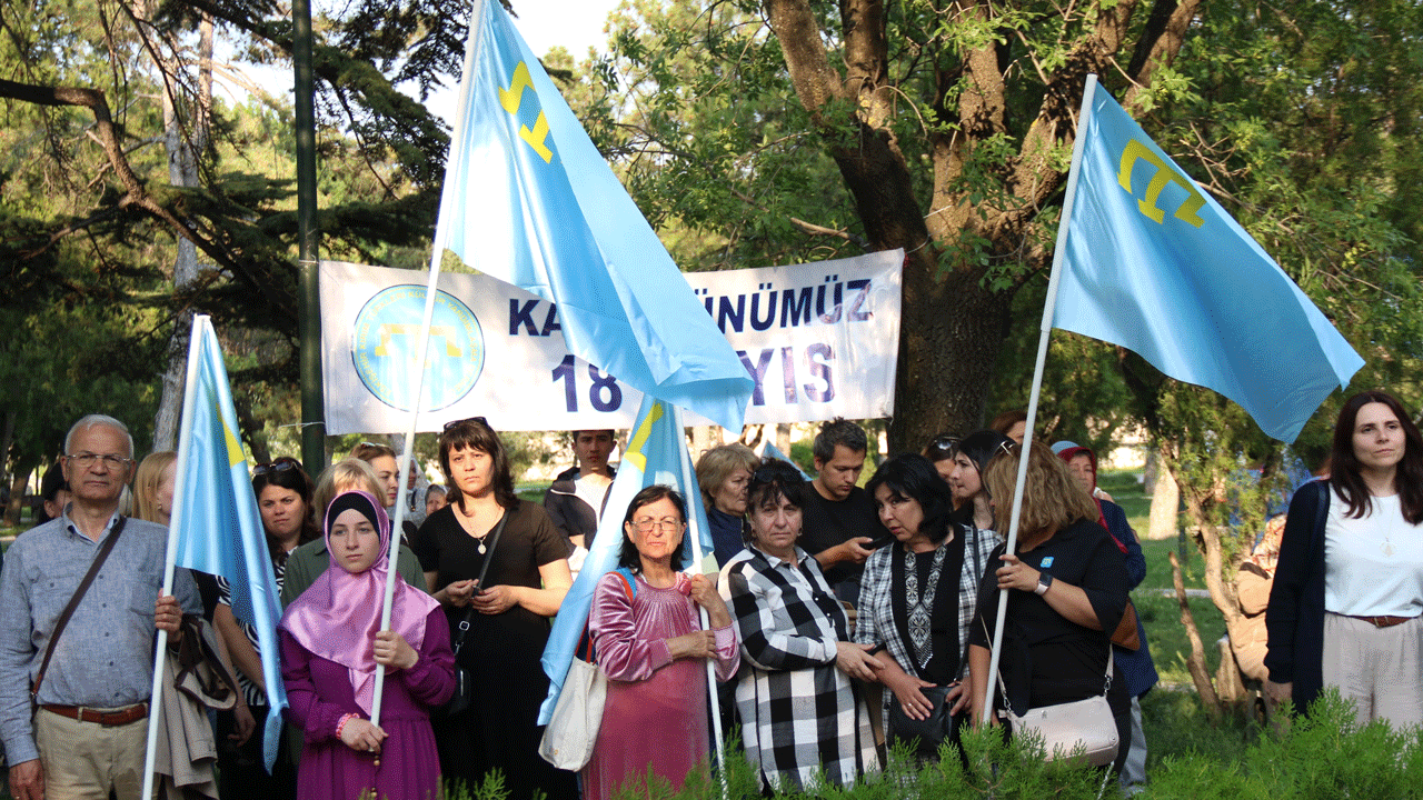 Kırım Tatarları sürgünün 78’inci yılı Eskişehir’de törenle anıldı