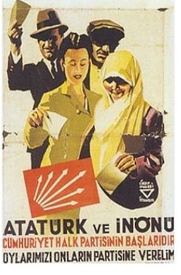CHP 1946 Seçim Afişi