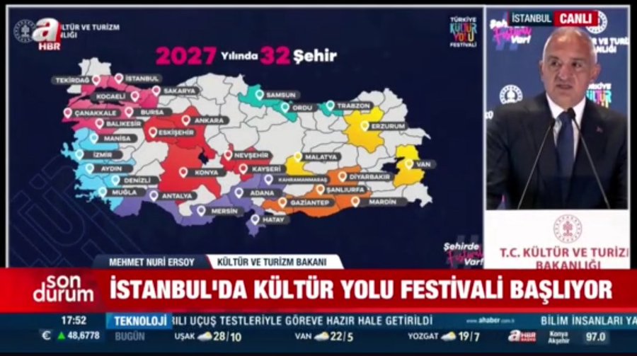 Turkiye Kultur Yolu Festivali 2026Da Eskisehirde