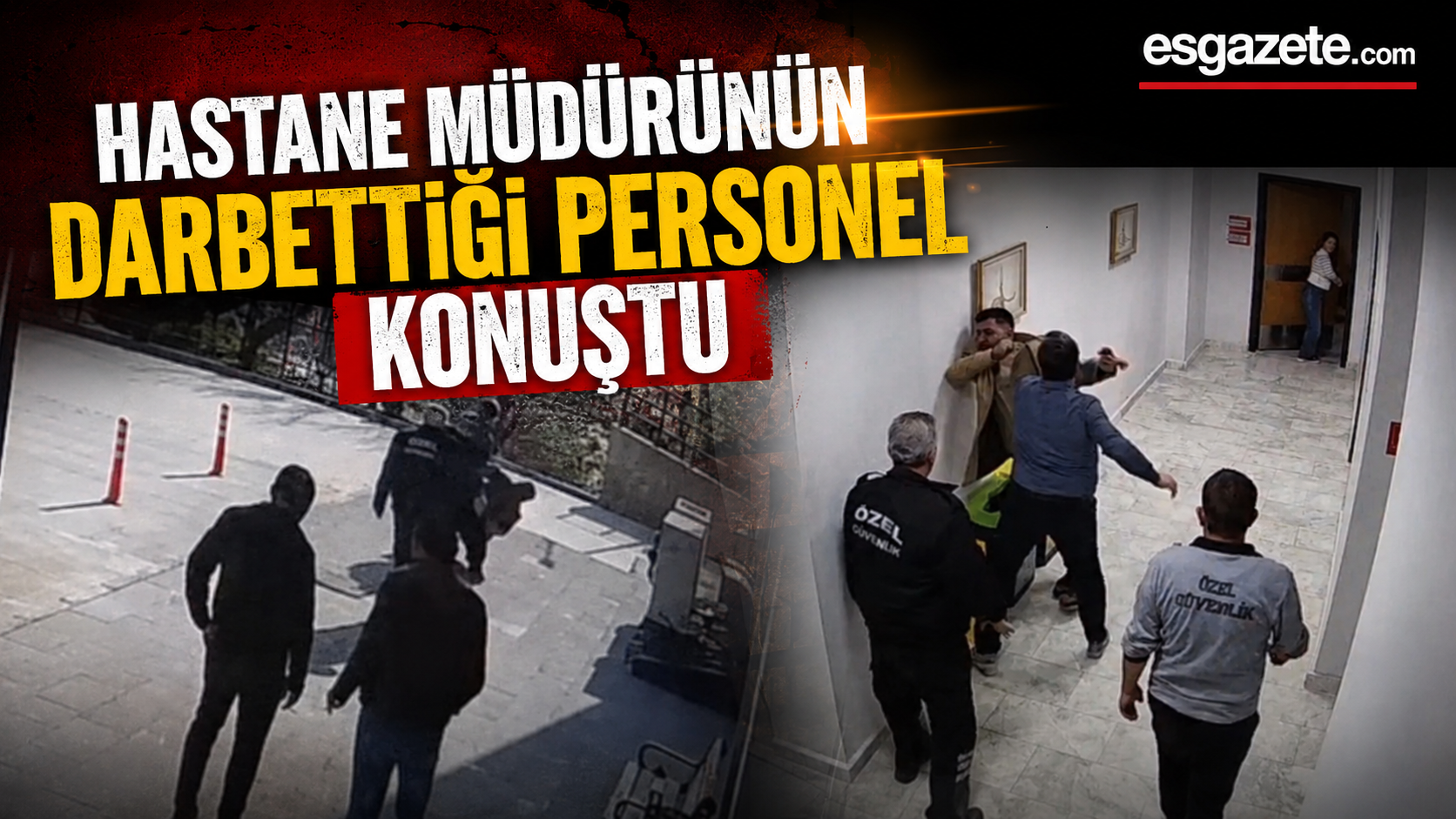 Müdürün Darp Anları Kamerada