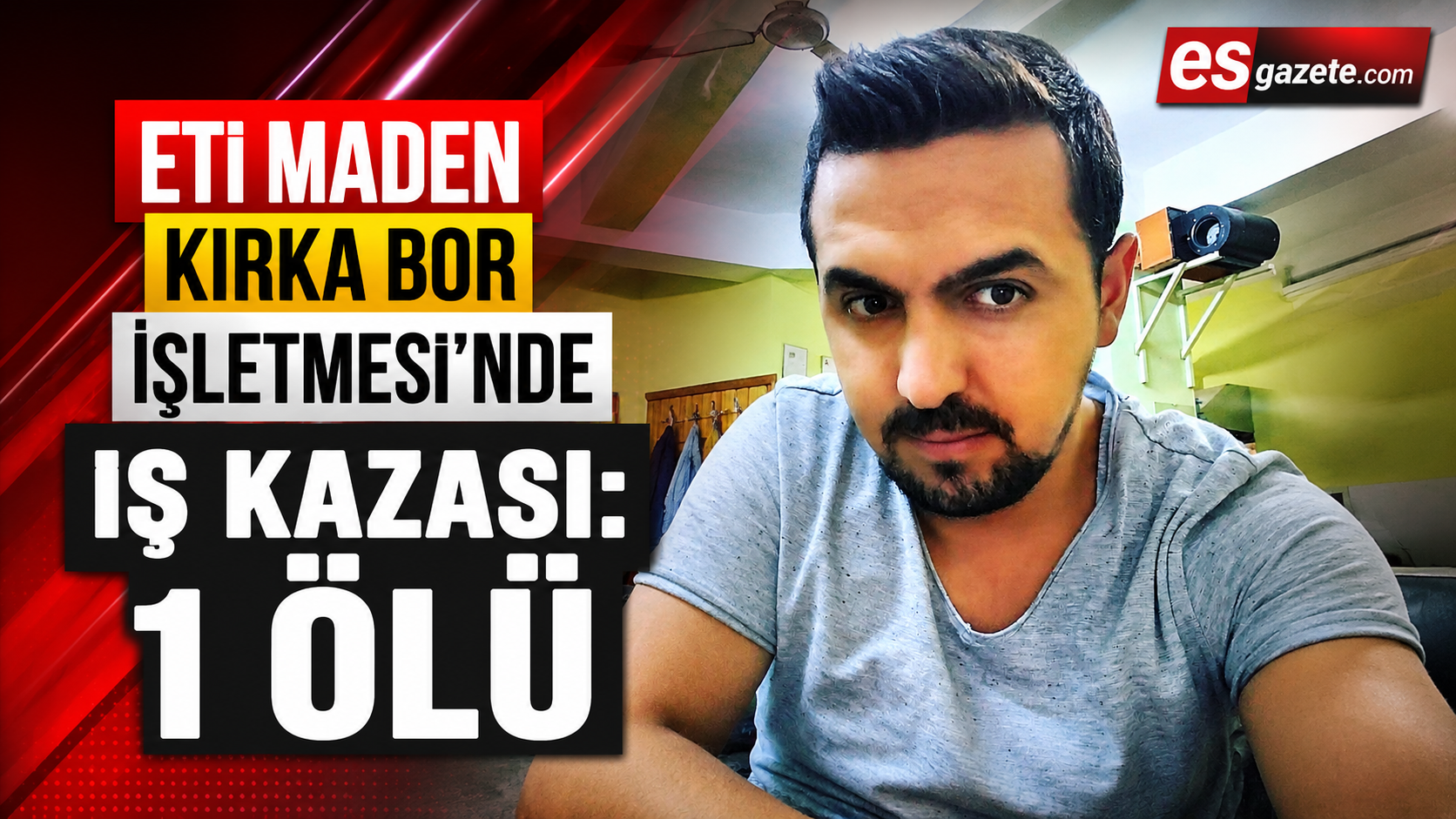 Kırka Bor İşletmesi’nde ölümcül kaza