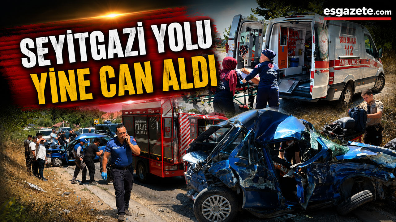 Eskişehir’de zincirleme kaza: 1 ölü, 1 ağır yaralı