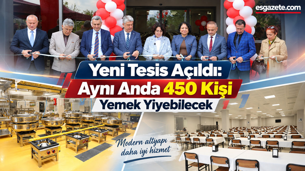 Eskişehir’de 15 Bin Kişilik Dev Mutfak Hizmete Hazır