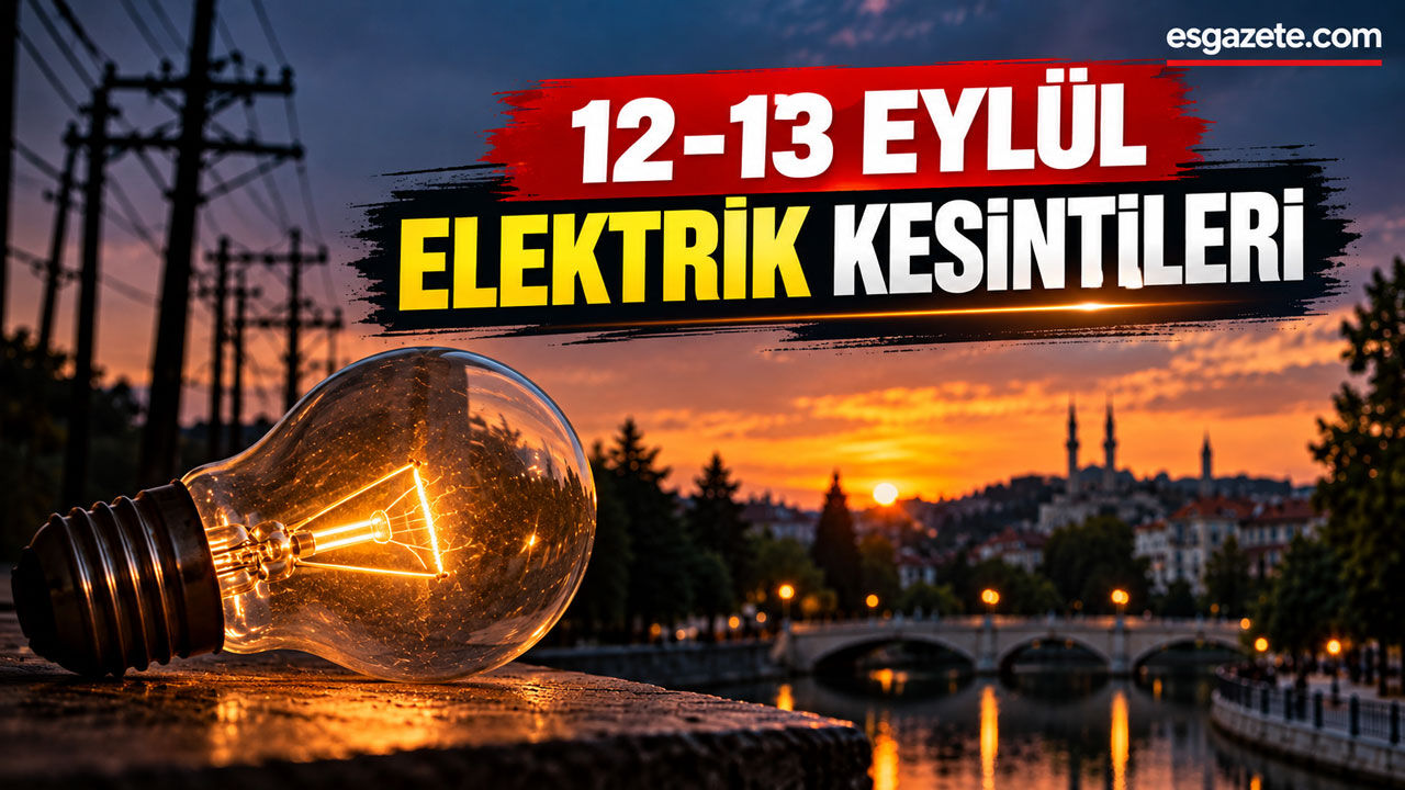 Eskişehir’de hafta sonu elektrik kesintisi: 8 saati aşacak