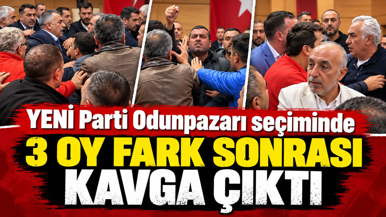 YENİ Parti Odunpazar'nda 3 oy fark sonrası kavga