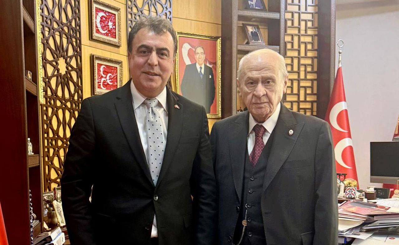 Bahçeli'den MHP Eskişehir İl Başkanı Ayhan Sezer'e özel kabul