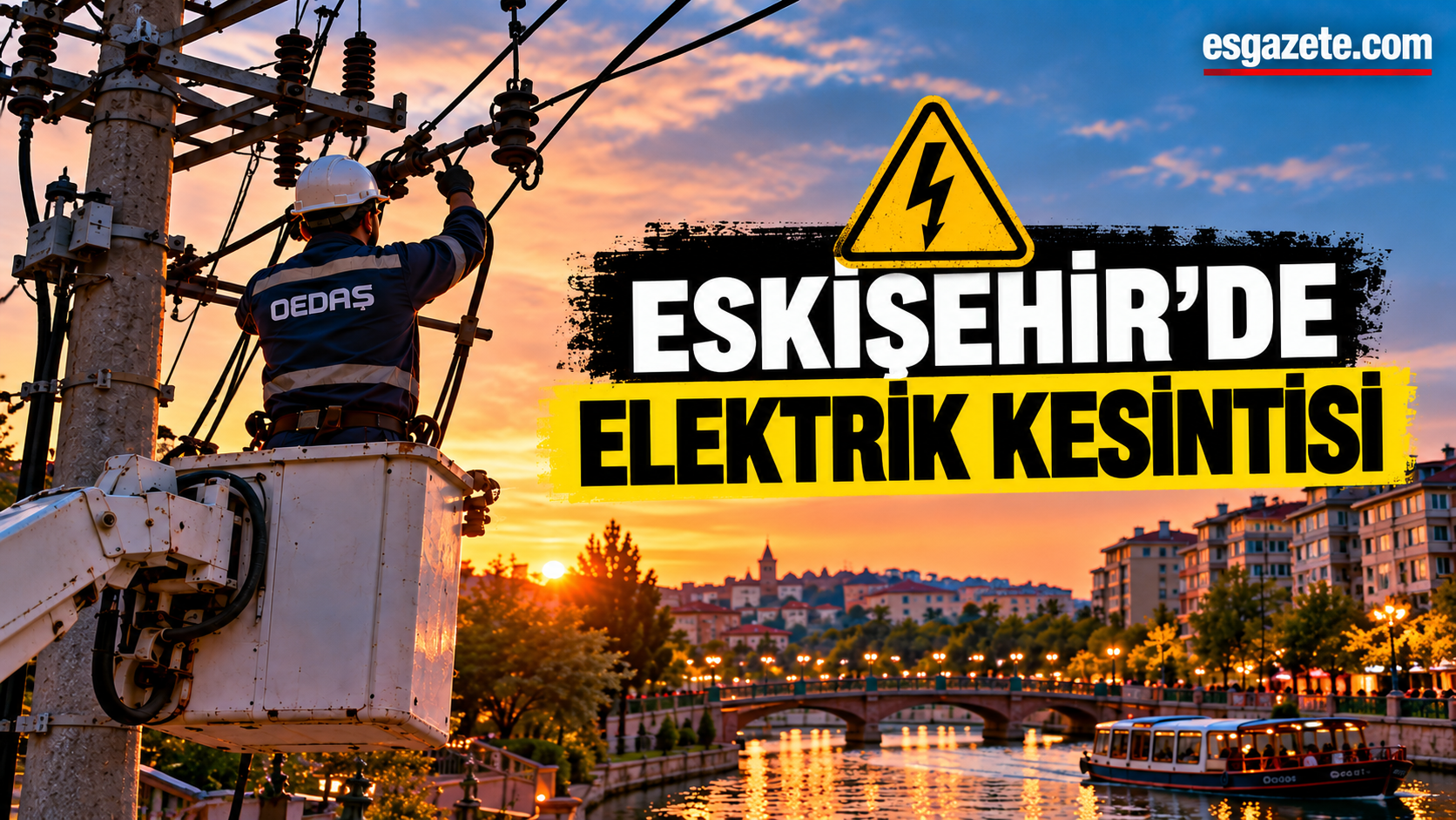 Eskişehir'de 3 büyük mahallede elektrik kesintisi