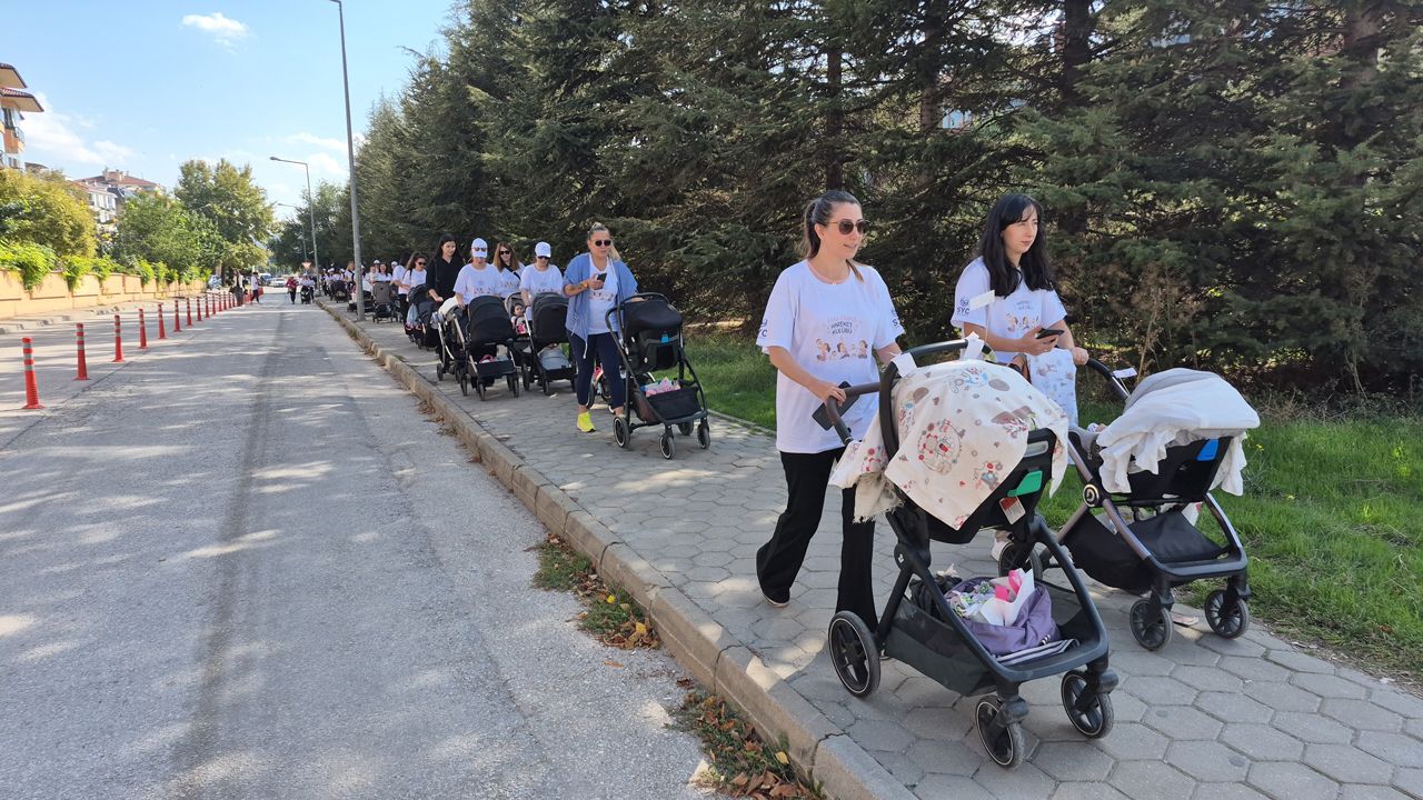 Eskişehir'de bebekli 75 anneyi parktan çıkardılar