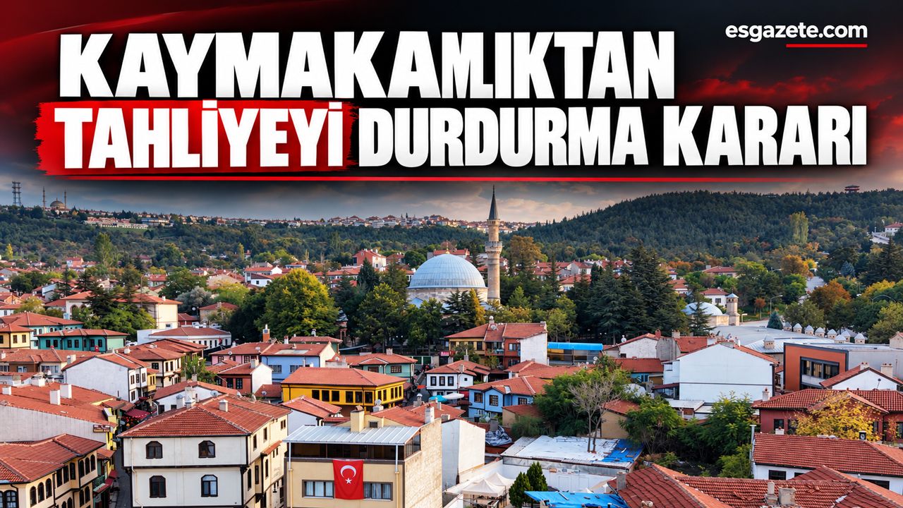 Kurşunlu Külliyesi’nde tahliye durduruldu