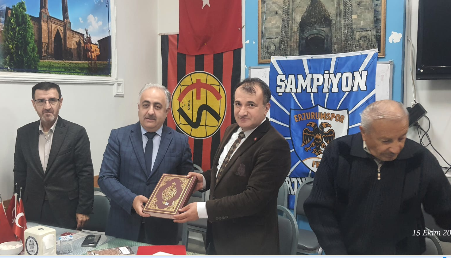 Odunpazarı Müftüsü Gözcü'den ESKERDER'e anlamlı ziyaret